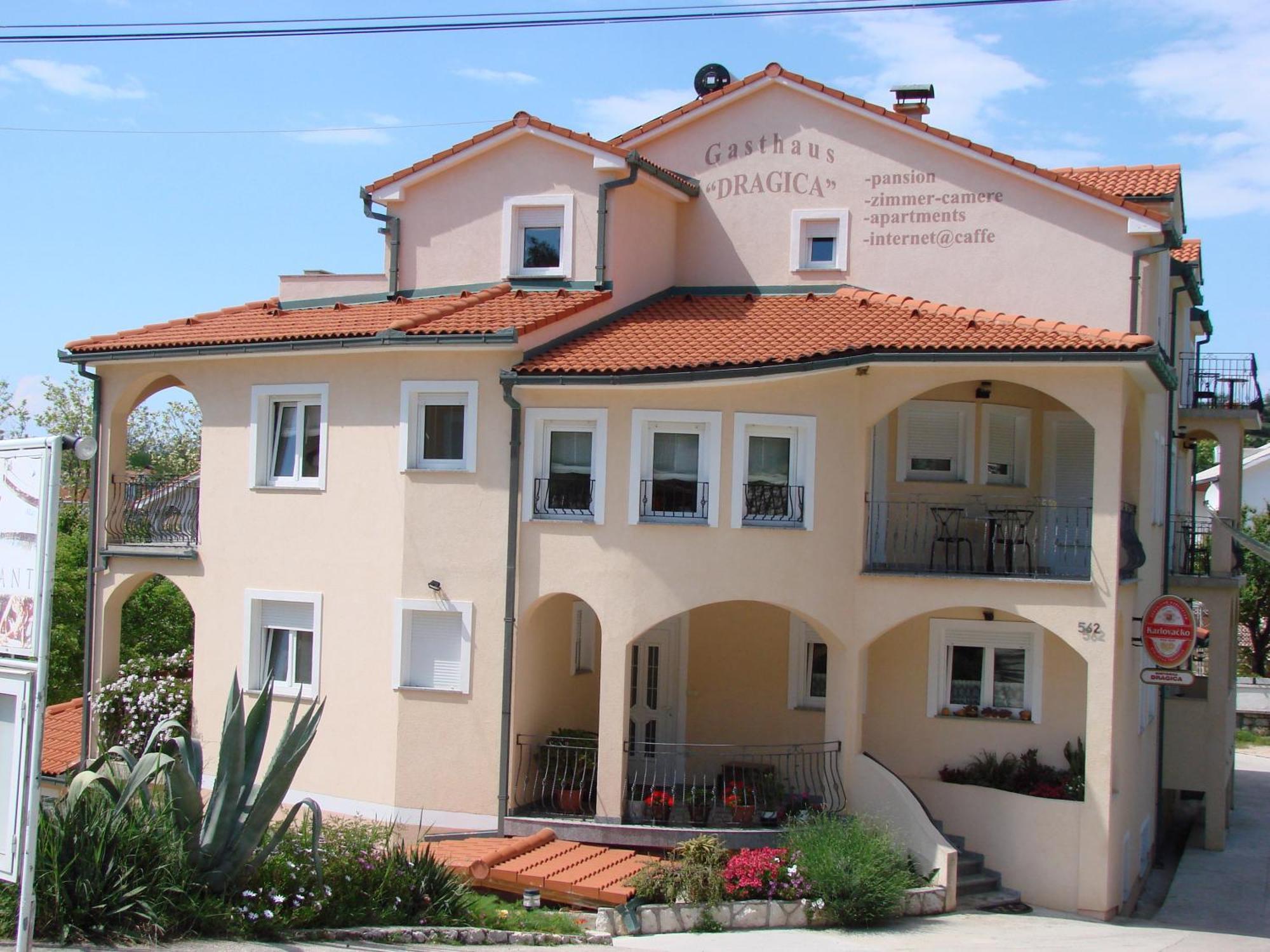 Ferienwohnung Pansion Dragica Rab Town Exterior foto
